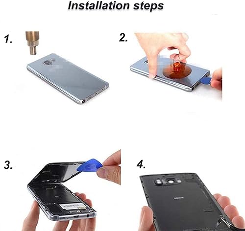 Miniatura 3 de Note 20 Ultra Back Glass Reemplazo para Samsung Galaxy Note 20 Ultra 5G Cubierta trasera de cristal con lente de cámara preinstalada y adhesivo +