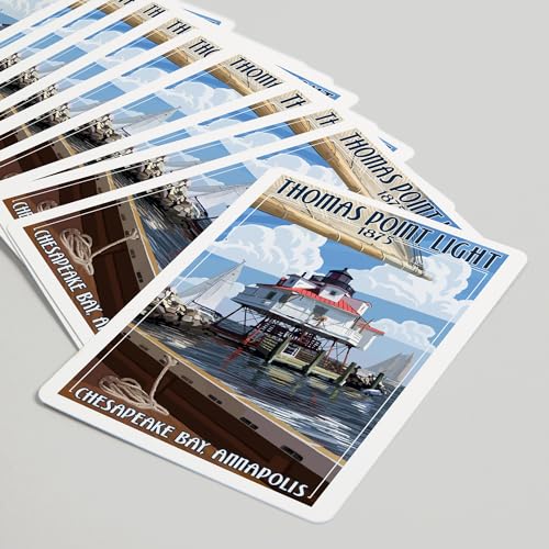 Baraja de póker Lantern Press 52 cartas miniatura 5