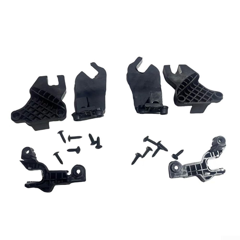 Kit de reparación de faros delanteros para solucionar holguras en Audi A6 C7 carcasas ABS negro