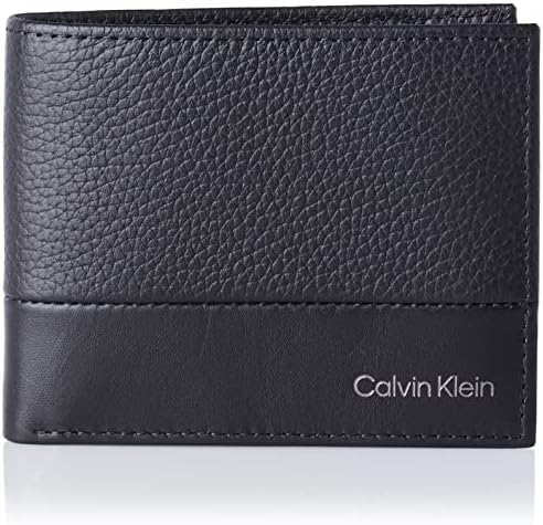 Calvin Klein Bifold, Portafogli Uomo, CK Black, Taglia Unica Calvin Klein Bifold, Portafogli Uomo, CK Black, Taglia Unica