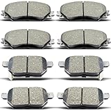 DYZJKWJW D1210 D1354 Front Rear Ceramic ...