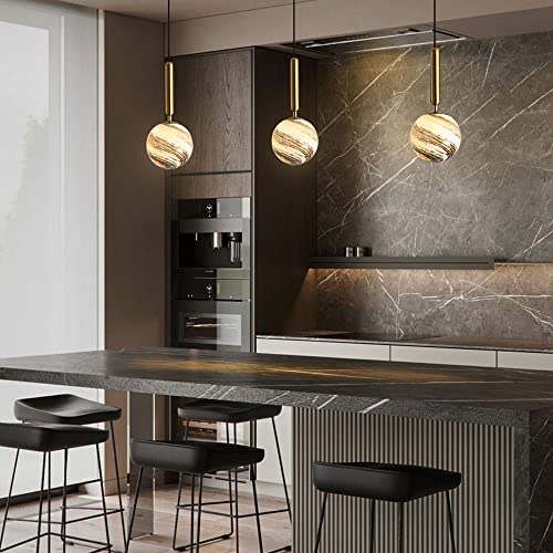 Suspension luminaire en verre d'exception pour un intérieur chic