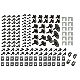 Inline Tube (C-12-6) Front Fender/End Bolt Kit Compatible with 1964-81 GM (All Models)