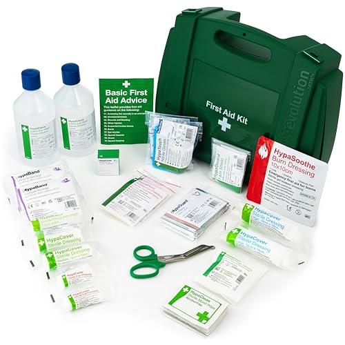 Image of Safety First Aid Group Evolution BS 8599 Compliant First Aid and Eyewash Kit Small Fully Stocked