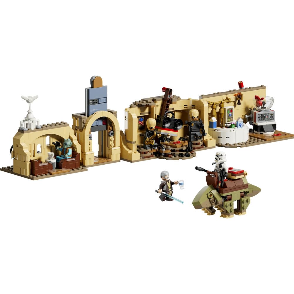 LEGO Star Wars SMART Play: Kantyna Mos Eisley 75425 | Interaktywna zabawka dla dzieci 8+, seria SMART Play, prezent Star Wars, klocki dla chłopca i dziewczynki, 666 elementów