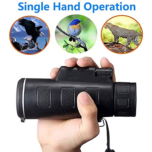 Monocular portátil impermeable 10x42 HD con prisma óptico miniatura 3