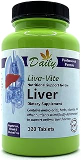 Daily Manufacturing Liva-Vite™ (L-Methionine, Choline, Inositol, Taurine, Dandelion Root Extract, Milk Thistle Extract, Bl...
