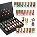 Produktbild Matt Nagellack Set 21 Nagellack 21 Verschiedene Farben Luxus Schwarz & Goldene Box