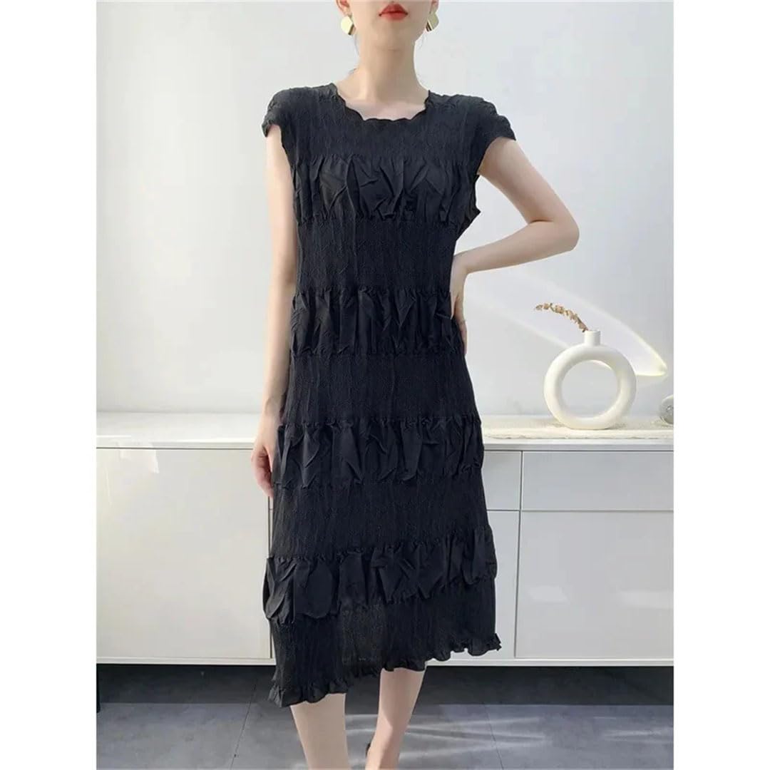 Sukienka damska z rękawami styl slim fit wygodna i elegancka sukienka