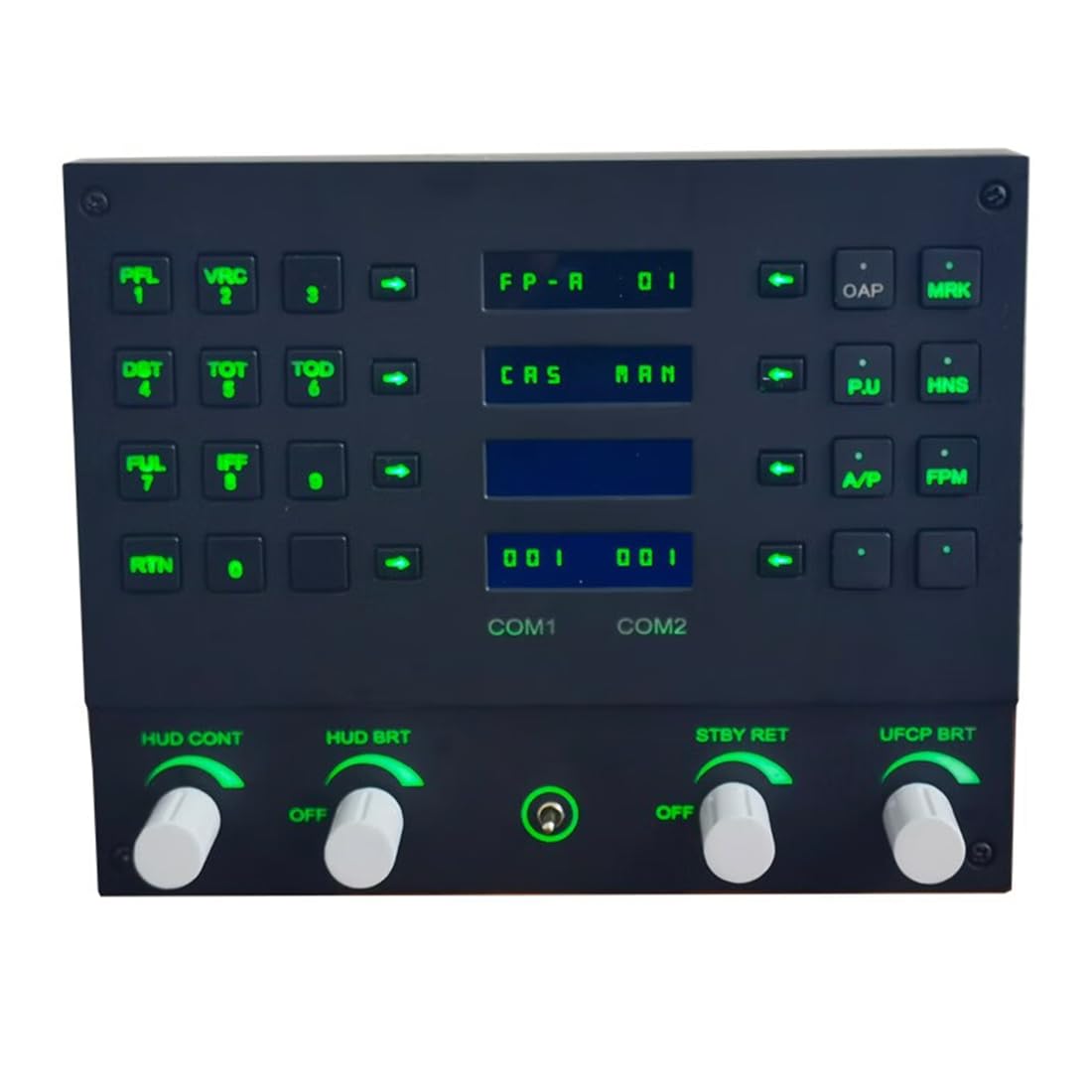 Flight Simulator Controller, UFCP Up Front Control Panel for PC Flight Simulators, Compatible with JF-17, F/A-18 F16 in DC-S
