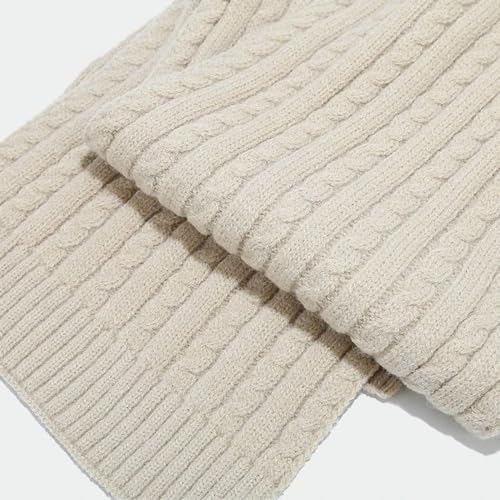 Gorro y bufanda de invierno con guantes para paseos y nieve 6