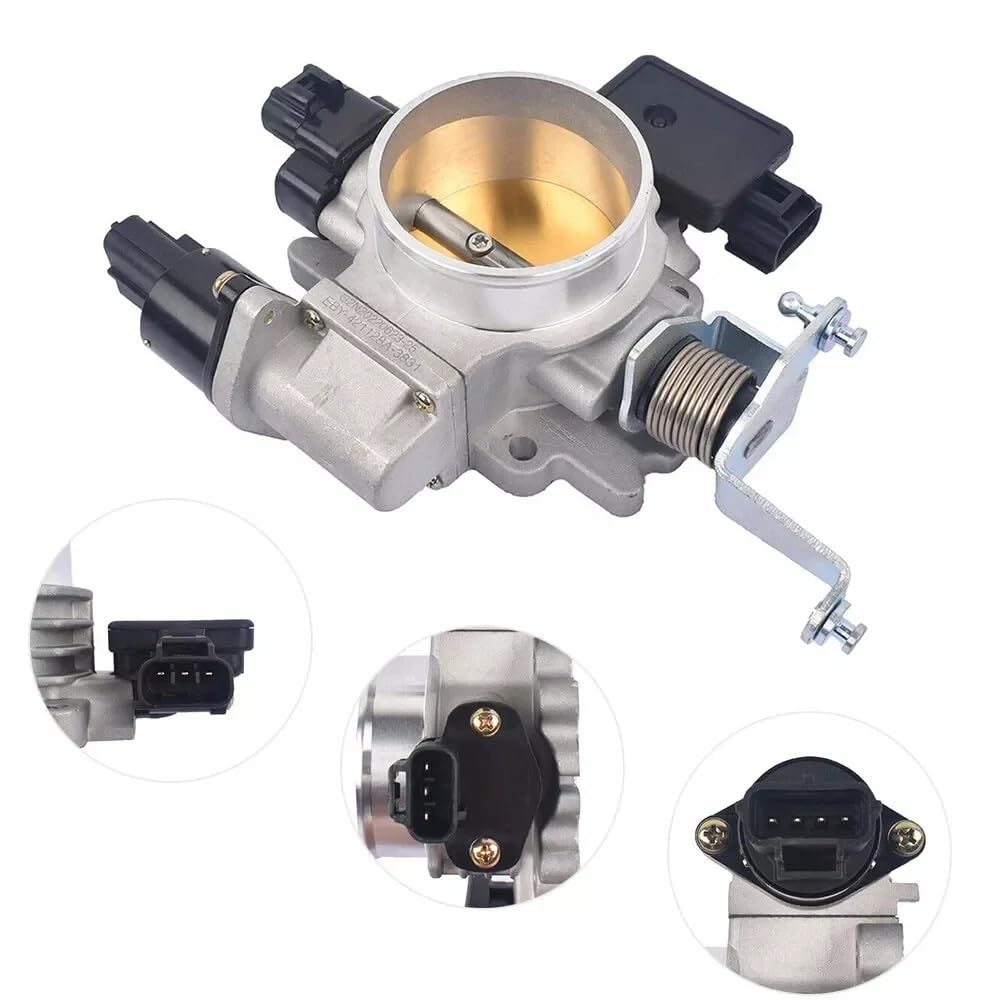 Sensor posición acelerador Conjunto Cuerpo Acelerador 60 Mm Que Reemplaza El Cuerpo Acelerador Inyección Combustible 53032023AB Para Jeep Para Grand Cherokee TJ 4.0L 1996-2001 Cuerpo del acelerador
