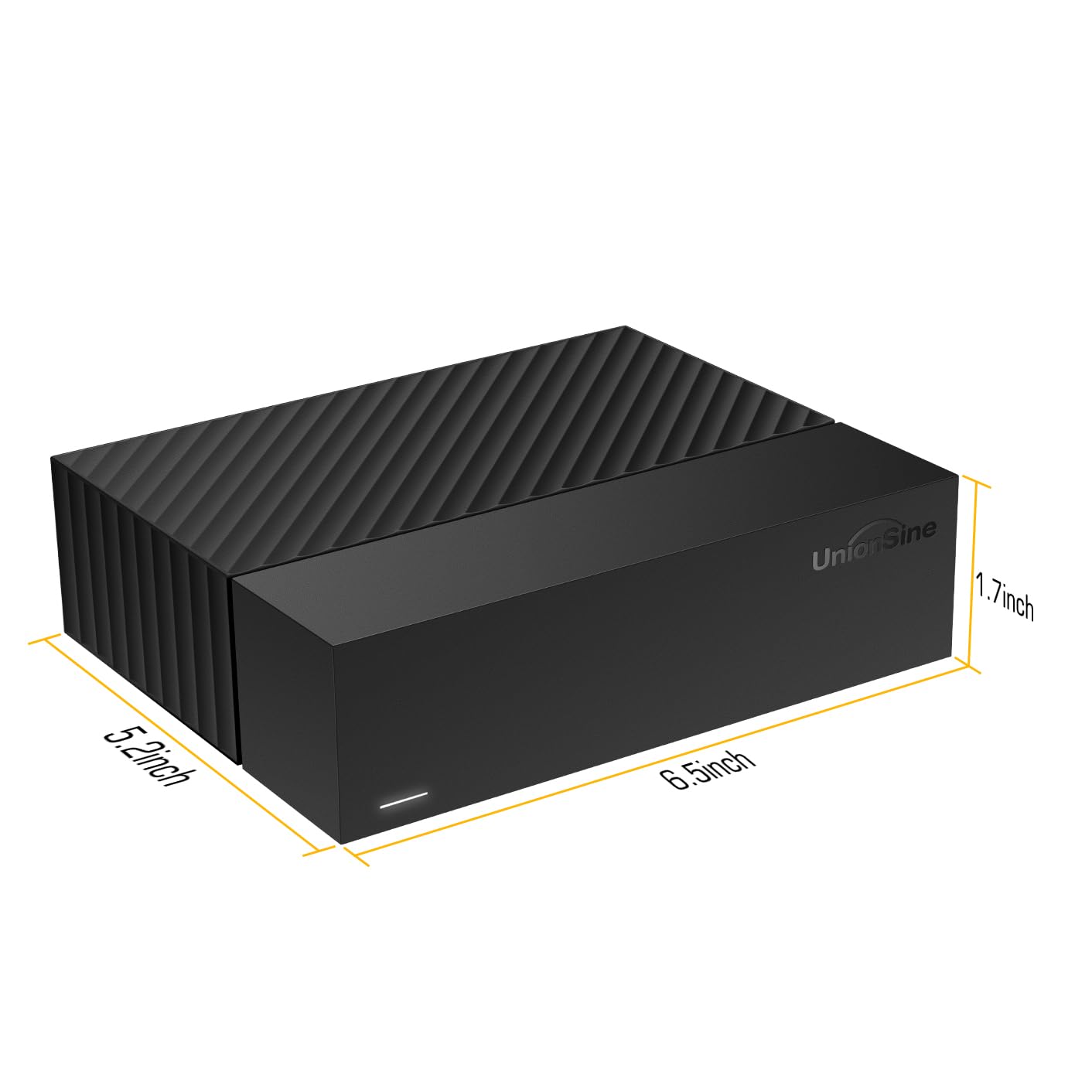 UnionSine Hard Disk Esterno 3,5" 14TB USB 3.2Gen2 Type-C HDD Storage per PC, Mac, Desktop, Laptop, MacBook,TV-HD3513