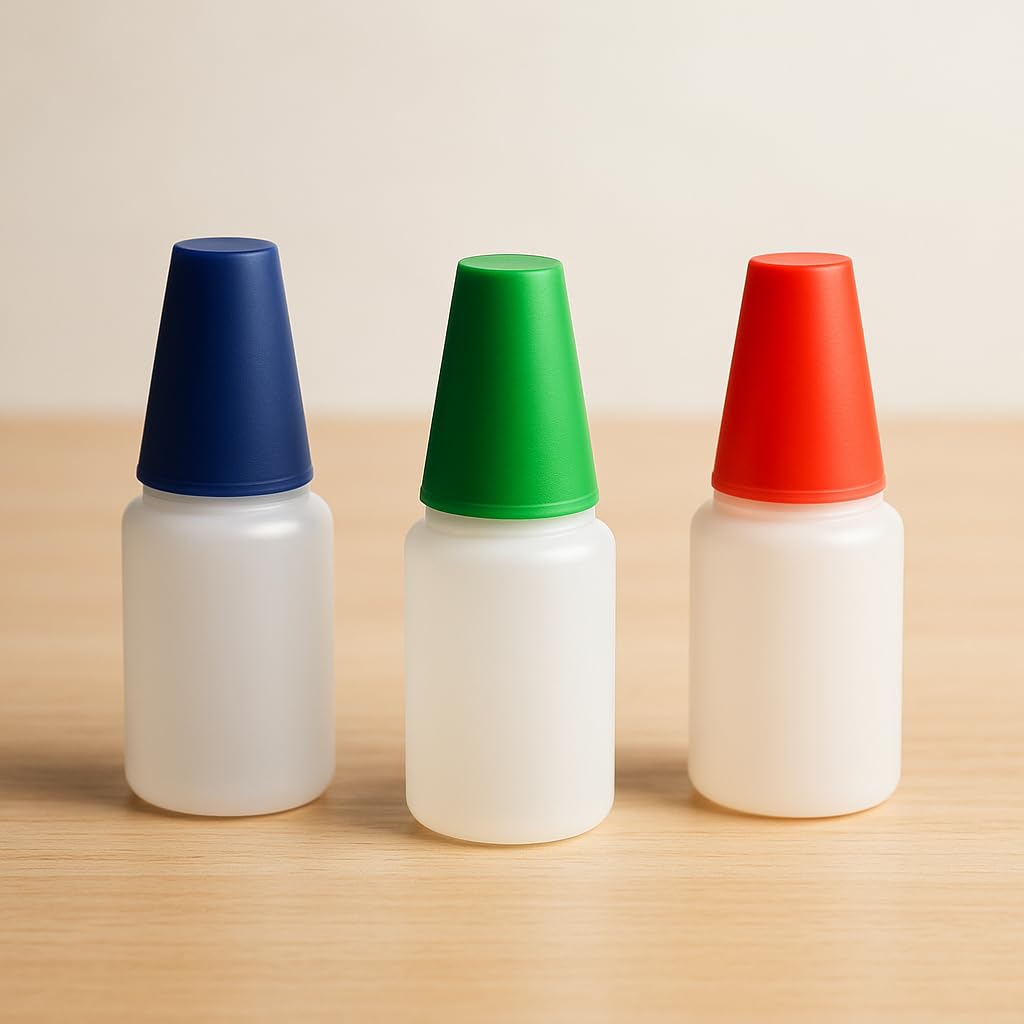 5ML Liquid Dropper Bottles Leak Proof with Cap and Inner Covers For Homeopathic & Ayurvedic, Pack of 100 Pcs (MultiColour)-image-14