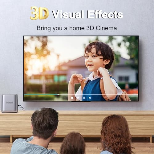 Adaptador HDMI 2.1 ángulo recto 8K 2 unidades miniatura 4