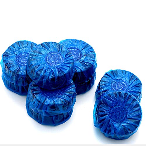 Toilet Cistern Cleaner Block Tablets Blu Dirt Stain Germ Bacteria Killer (Pack of 30)