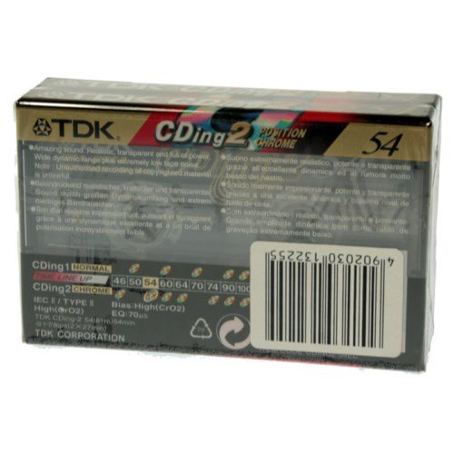 Pack 2 Cintas Casete 54 min - Position Chrome -
