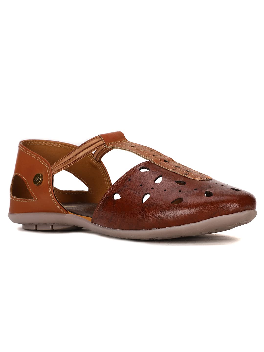 Womens Emily Ballerinas, (5514785), Brown-image-26