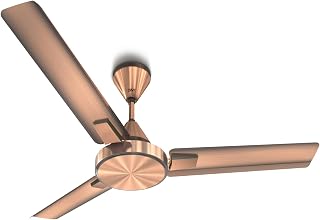 GM Cosmos 1200 mm Ceiling Fan – Antique Copper | 1 Star Rated | Premium Antique Finish | Wide Air Delivery | Elegant Desig... Price In India
