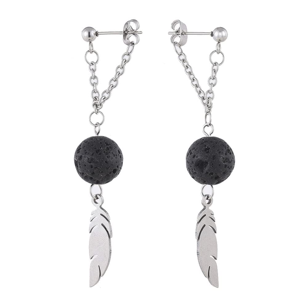 See full amazon price history chart for Via Mazzini Surgical Steel No-Rusting No-Tarnish Natural Lava Rock Front Back Earrings For Women And Girls (ER2218) Via Mazzini Surgical Steel No-Rusting No-Tarnish Natural Lava Rock Front Back Earrings For Women And Girls (ER2218) (B0C5N75CZX) Amazon Price History, Amazon Price Tracker
