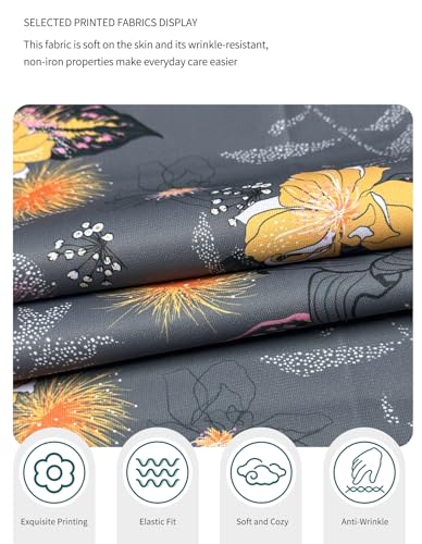 Image of Kousenpu Scrub Caps for Women, Adjustable Women's Surgical Cap with Buttons, Breathable Cute Design for Nurses and Doctors