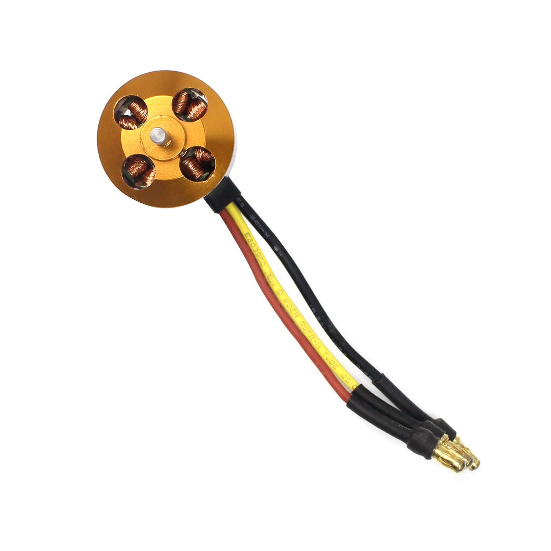 FEICHAO 4Pcs A2208 2208 Brushless Motor 1100KV 1400KV 1800KV 2600KV Welded for 2-3S RC Aircraft Multicopter Model Drone (1400KV)