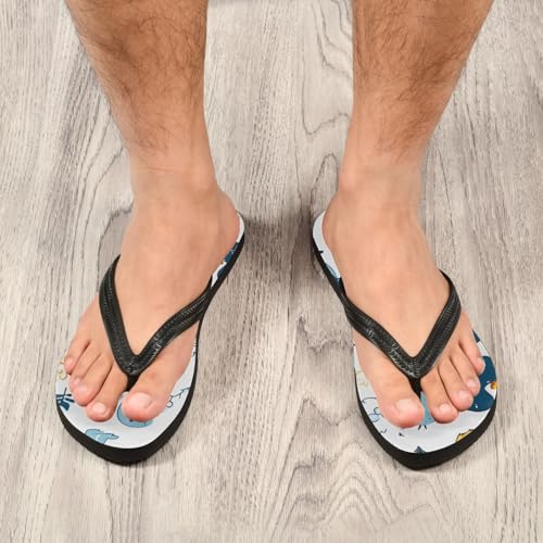 Womens Flip Flops Dinosaur CuteNon-Slip Casual Beach Slippers Rubber Sandals214B32514