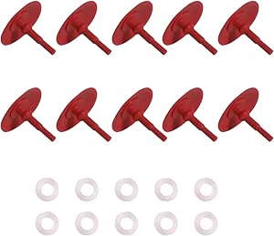 Holley Fuel Inlet Fitting 10) Fuel Bowl Gaskets Blue Non Stick Reusable Fits: Holley Carburetor 4150 4500 Holley Carburetor Gaskets