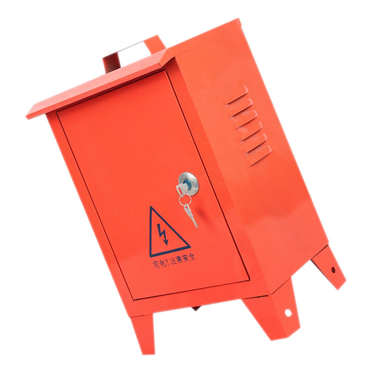 Didiseaon Outdoor Weatherproof Electrical Box Distribution Junction Box Handheld Portable Power Enclosure for Construction Site 250x300x180mm