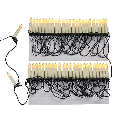 LED Weihnachtsbeleuchtung Lights4Fun 50er LED Weihnachtsbaumkerzen