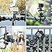 Flexible Phone Tripod, Aureday Adjustable Cell Phone Camera Travel Mini Tripod Stand with Wireless Remote Shutter & Universal Phone Mount Clip, Compatible with iPhone & Android Phone & Camera
