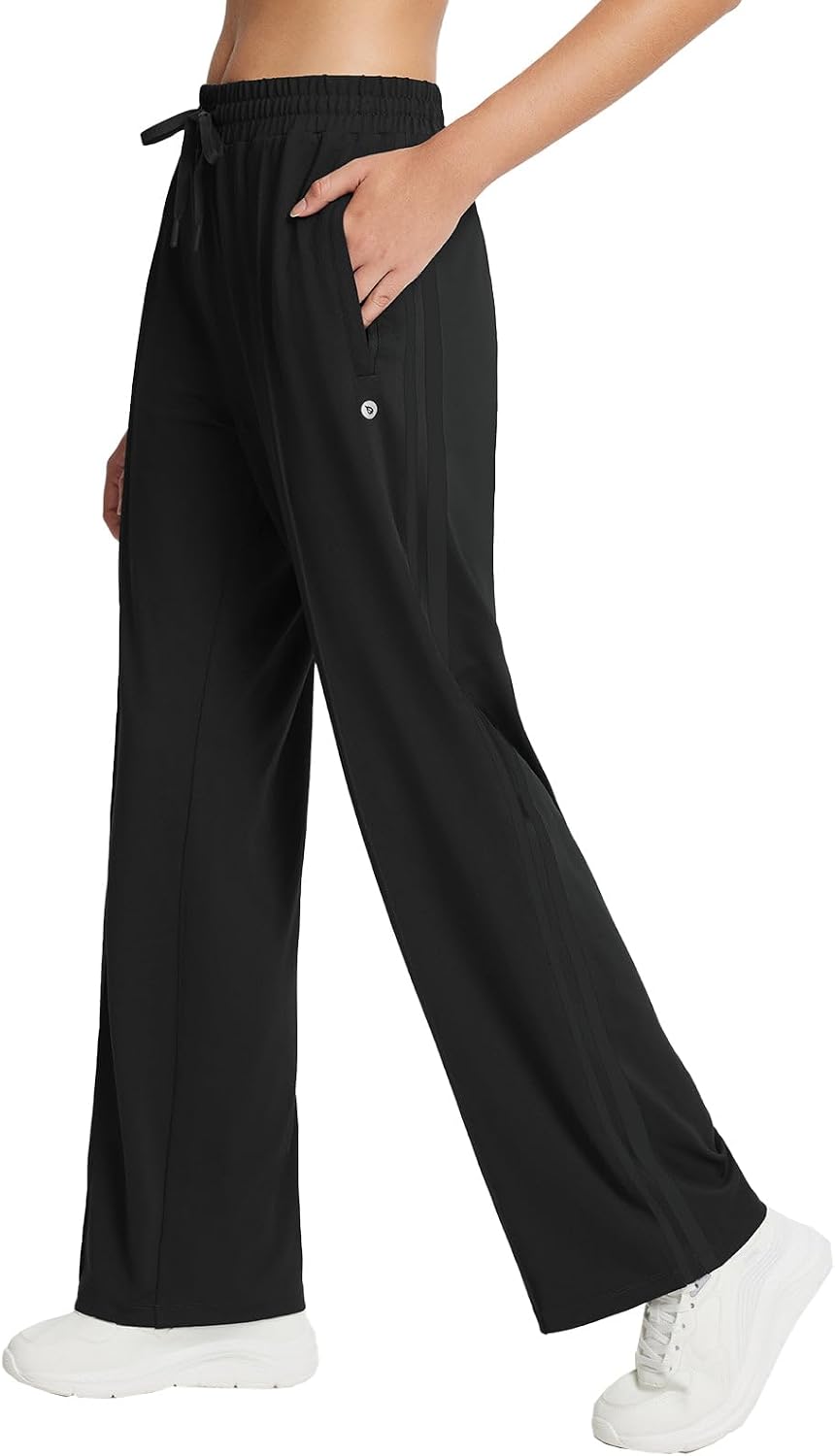 baleaf Womens 27" Inseam Track Pants Petite Straight Leg Sweatpants