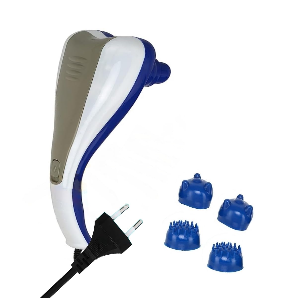 RAPEX2 Speed Body Massager - Dolphin Double Point Handheld Vibration Machine Pain Relief Acupressure Massage For Men and Women