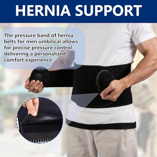 Faja para hernia umbilical ajustable con compresión removible miniatura 5