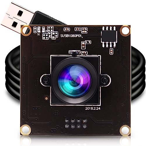 ELP USB3.0 Mini PC Camera - Low Light 1080P 50fps USB Security Camera for Computer & Laptop