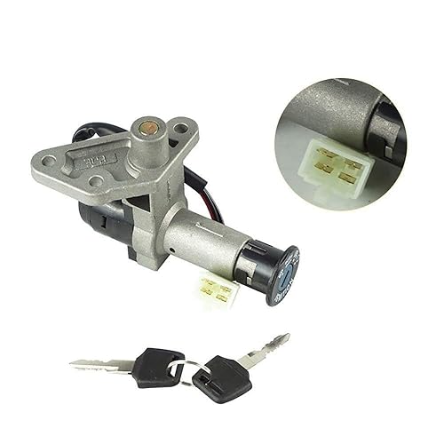 Miniatura 3 de XDF Juego de cerradura de interruptor de encendido de 4 hilos para GY6 Taotao Jonway Roketa Scooter chino ciclomotor 139QMB 50cc 125cc 150cc