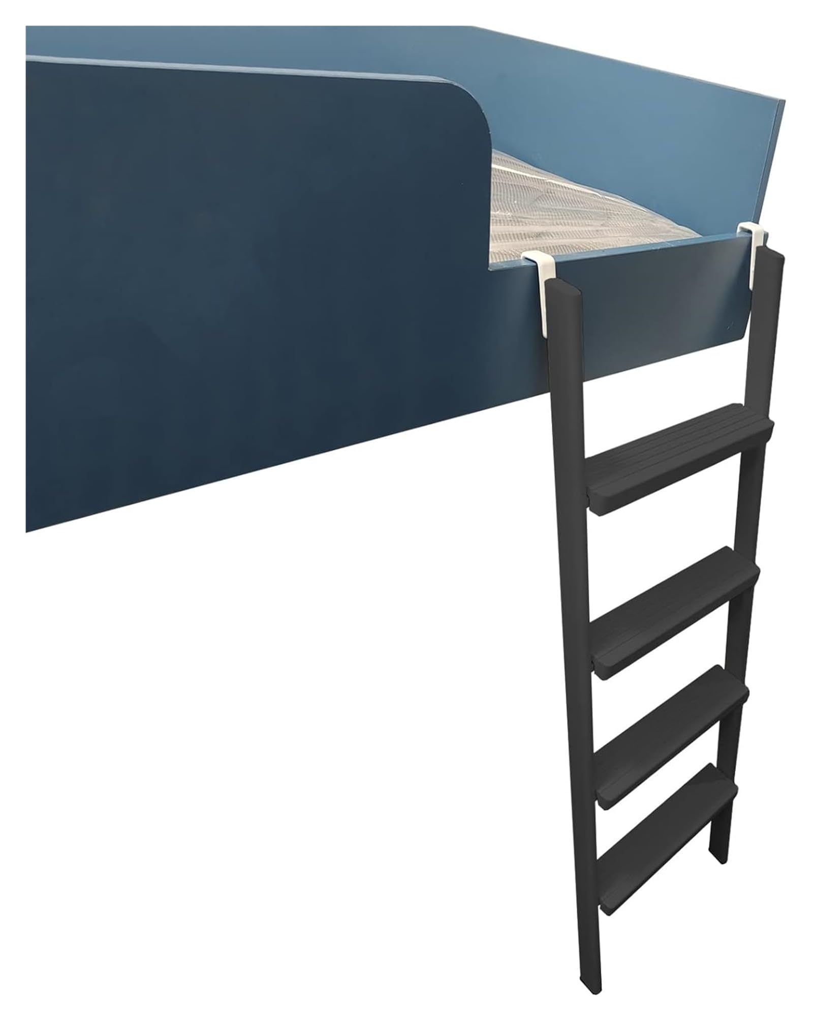 Escalera para litera con pedal de madera que evita caídas al subir a la cama alta