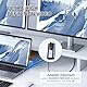 LUIRSAY USB C Winkelstecker 90 Grad, 3PCS USB C Winkelstecker 40Gbps, PD100W und 8K@60Hz, USB C 90 Grad Adapter für iPhone16/15, MacBook Pro, iPad Pro,Tablet, Sumsung Phone und andere Typ C Geräte