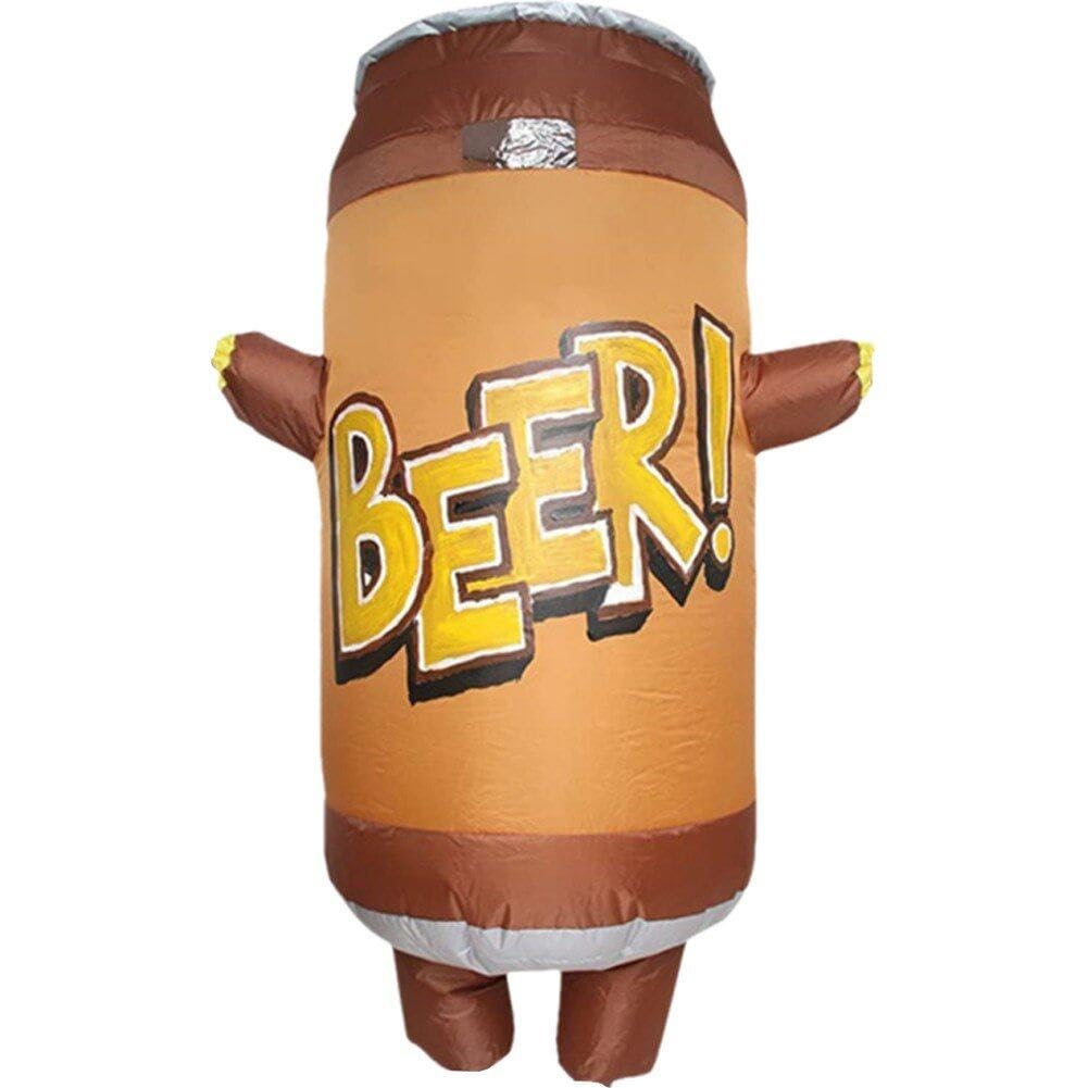 Dianzan Costumi per Bevande Gonfiabili Vestito per Bevande Gonfiabili Tuta per Lattina di Birra Cibo Vestito Cosplay Oufit Oktoberfest Costume Cosplay Prop per Adulti