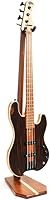 Vista 1 de Ruach GS-6 Soporte de madera para guitarra bajo - Hecho a mano de caoba y ceniza