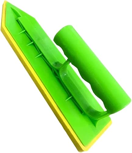 Miniatura 2 de Youngy Paleta de calafateo de baldosas Albañilería Constructores de mano Albañiles Esponja Paleta Mango de enlucido Longitud del cubo 9.0 in9.02