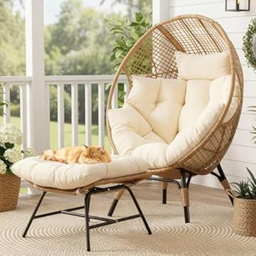 indoor wicker egg chair