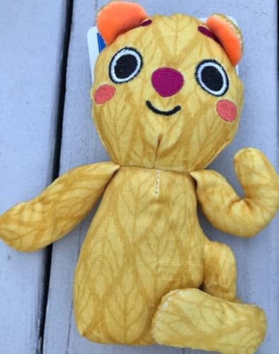 Plush Squeaker Yellow Bear Xtra Small Dog Cover