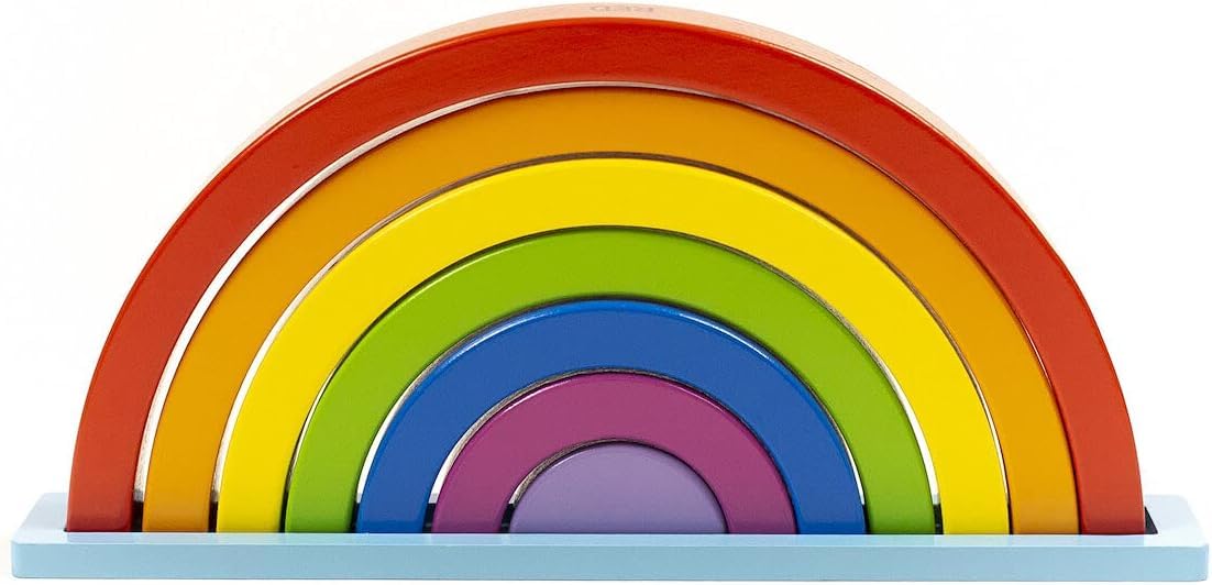Amazon.com: Jack Rabbit Creations-Magical Rainbow Puzzle – Multi