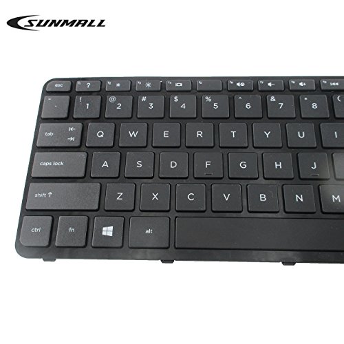 Sunmall Keyboard Replacement With Frame Compatible With Hp Pavilion 17-E 17-E000 17-E100 Serries Laptop Black Us Layout #TOP3
