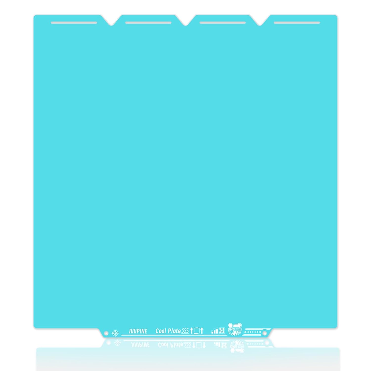 New Upgraded OMG Cool Plate for Snapmaker U1 3D Printer, 276x293mm Thicker Magnetic U1 Build Plate with Supertack Smooth Surface, Easy Release 3D Printer Hotbed for PLA PETG Printing