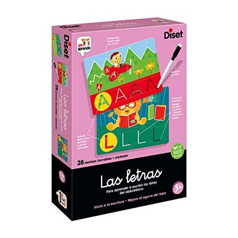 Diset - Las Letras, Juego educativo para aprender las letras Cover