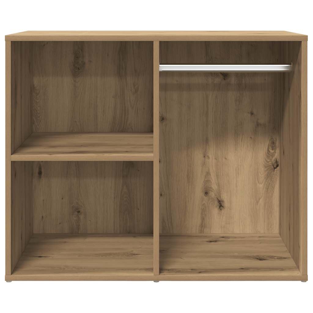 Armoire à vêtements Artisan en chêne 80 x 40 x 65 cm avec beaucoup d'espace de rangement, étagère et porte, étagère polyvalente pour chambre à coucher, couloir, bureau, garde-robe et salon