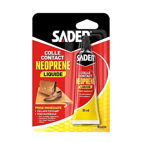 Bostik SA AT021240-021240 Líquido neopreno adhesivo de contacto de la ampolla de 55 ml