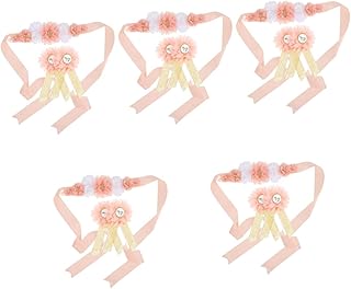 Hohopeti Little Cutie Decorações de chá de bebê 5 conjuntos de faixas para mamãe corpete de festa adereços de chá de festa para barriga flor papai seja favores kit de mamãe e faixas de gravidez para fotos de maternidade